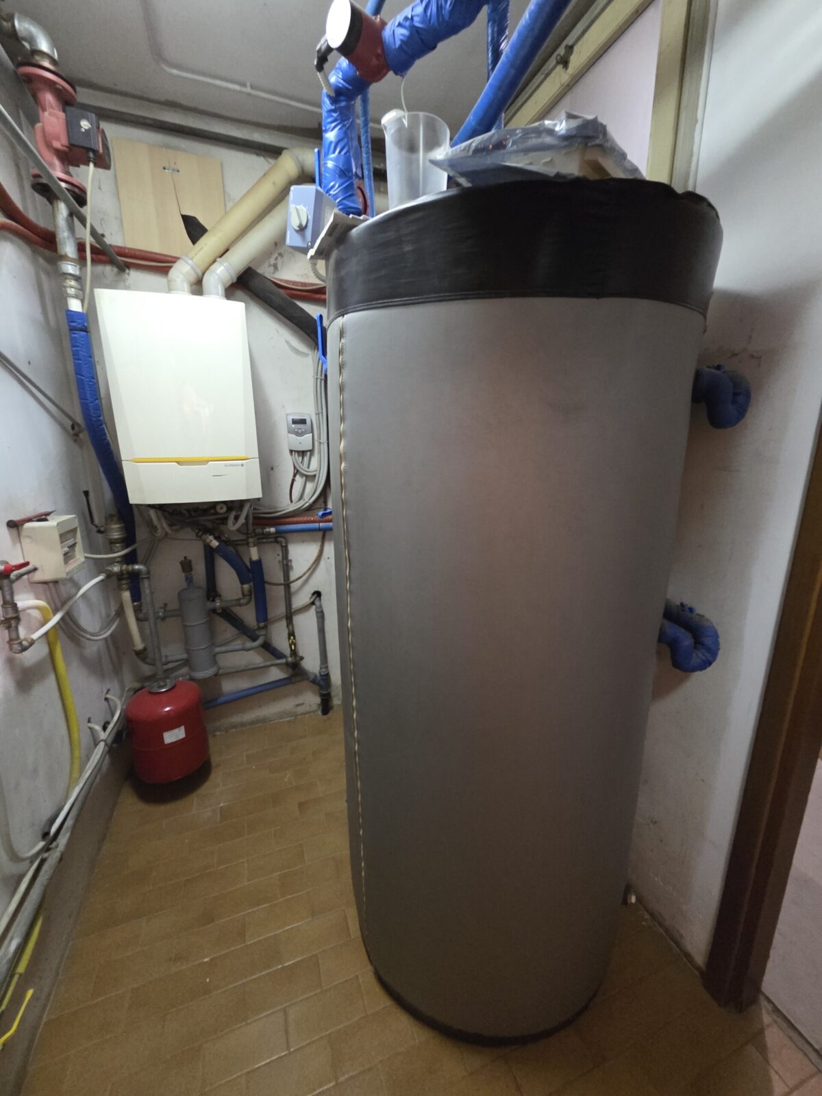 Intervento pompa di calore NIBE